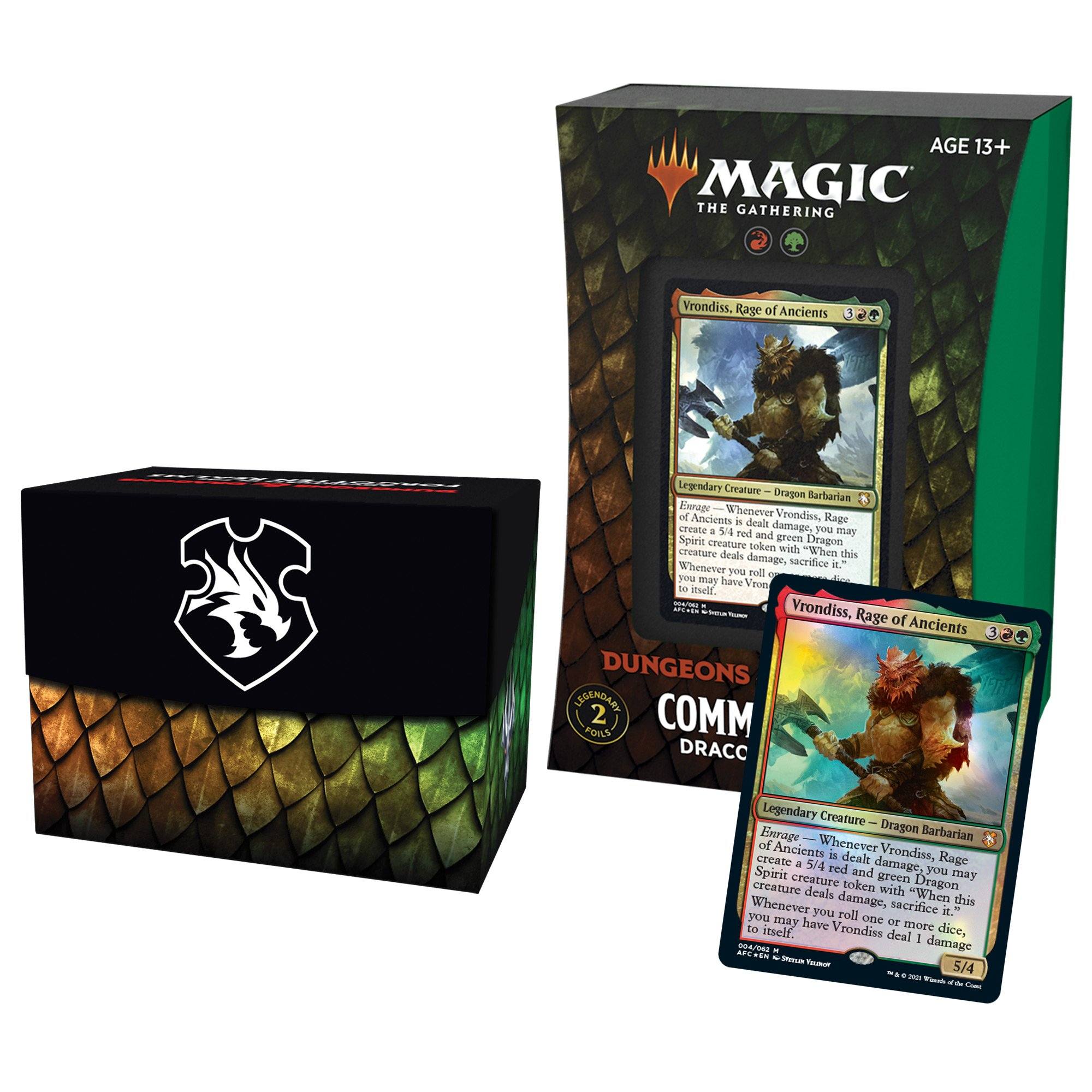 Magic the Gathering: Draconic Rage Commander Deck CCG Wizards of the Coast