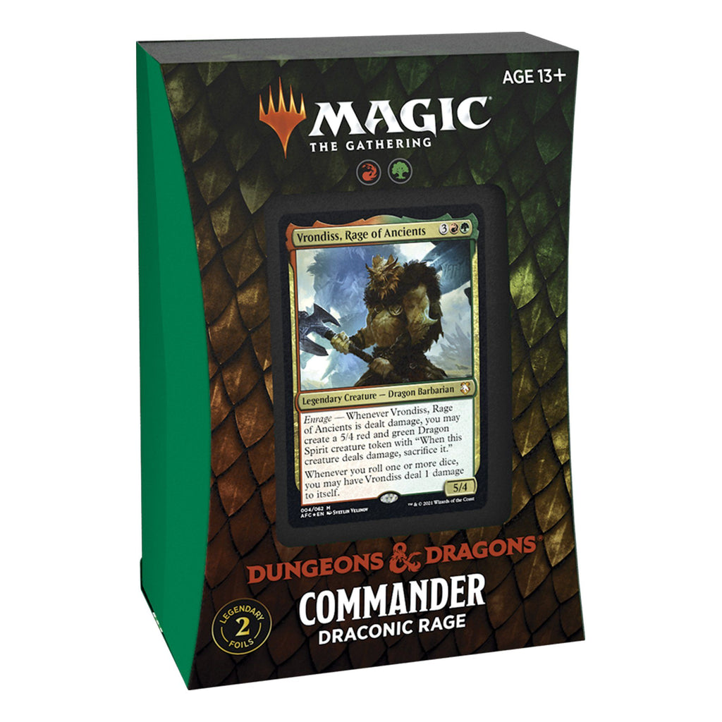 Magic the Gathering: Draconic Rage Commander Deck CCG Wizards of the Coast
