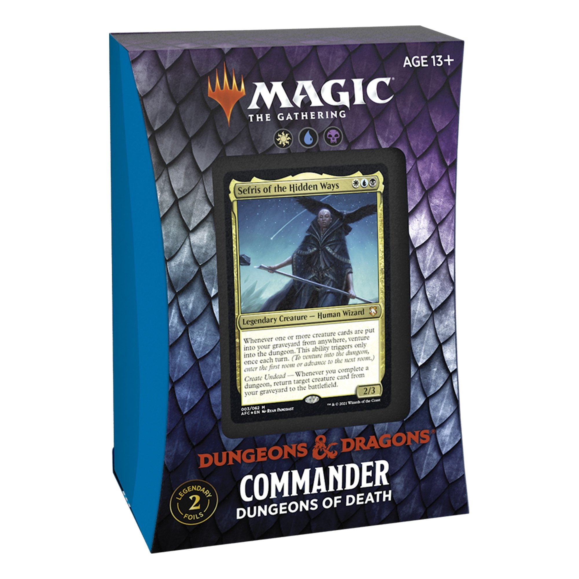 Magic the Gathering: Dungeons of Death Commander Deck CCG Wizards of the Coast