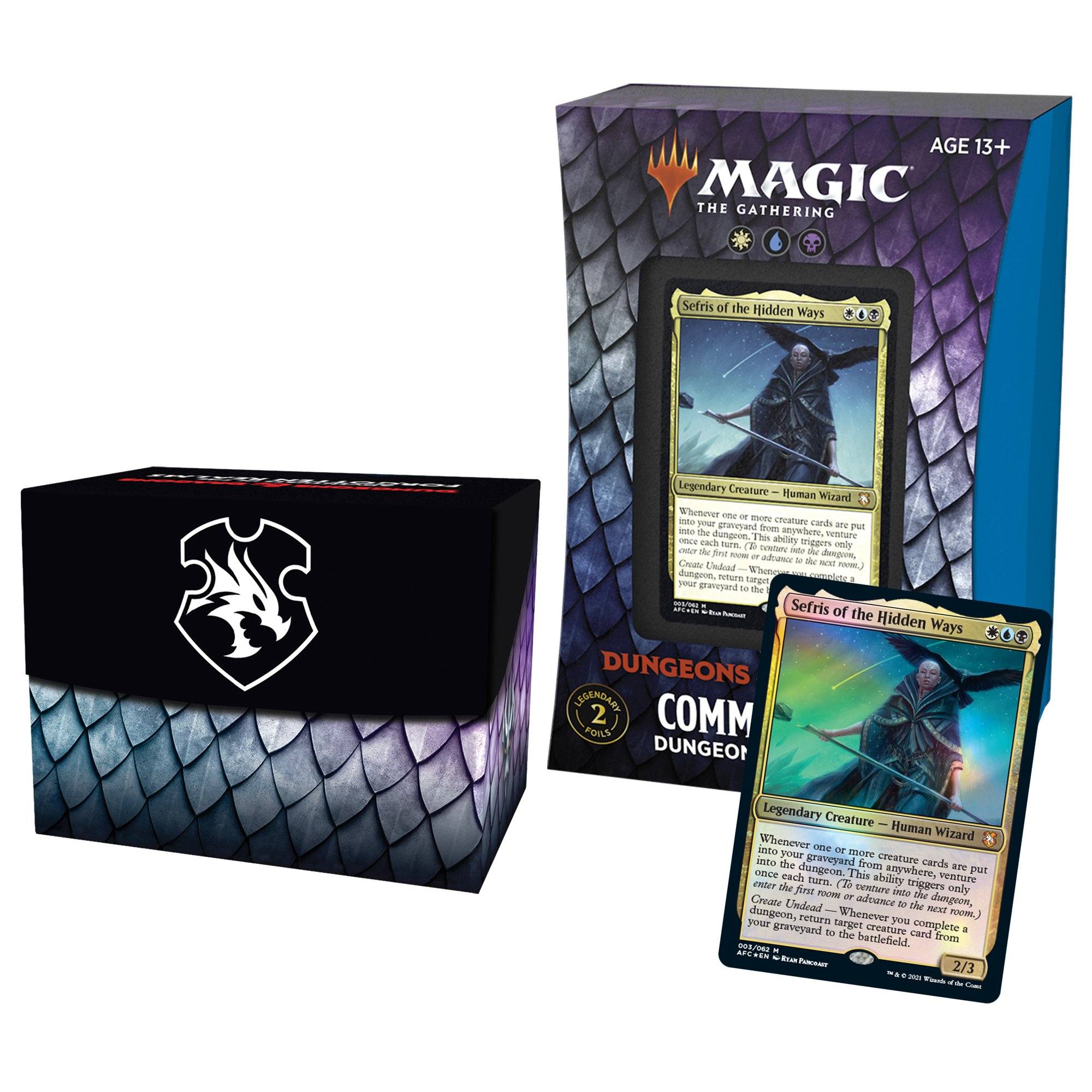 Magic the Gathering: Dungeons of Death Commander Deck CCG Wizards of the Coast