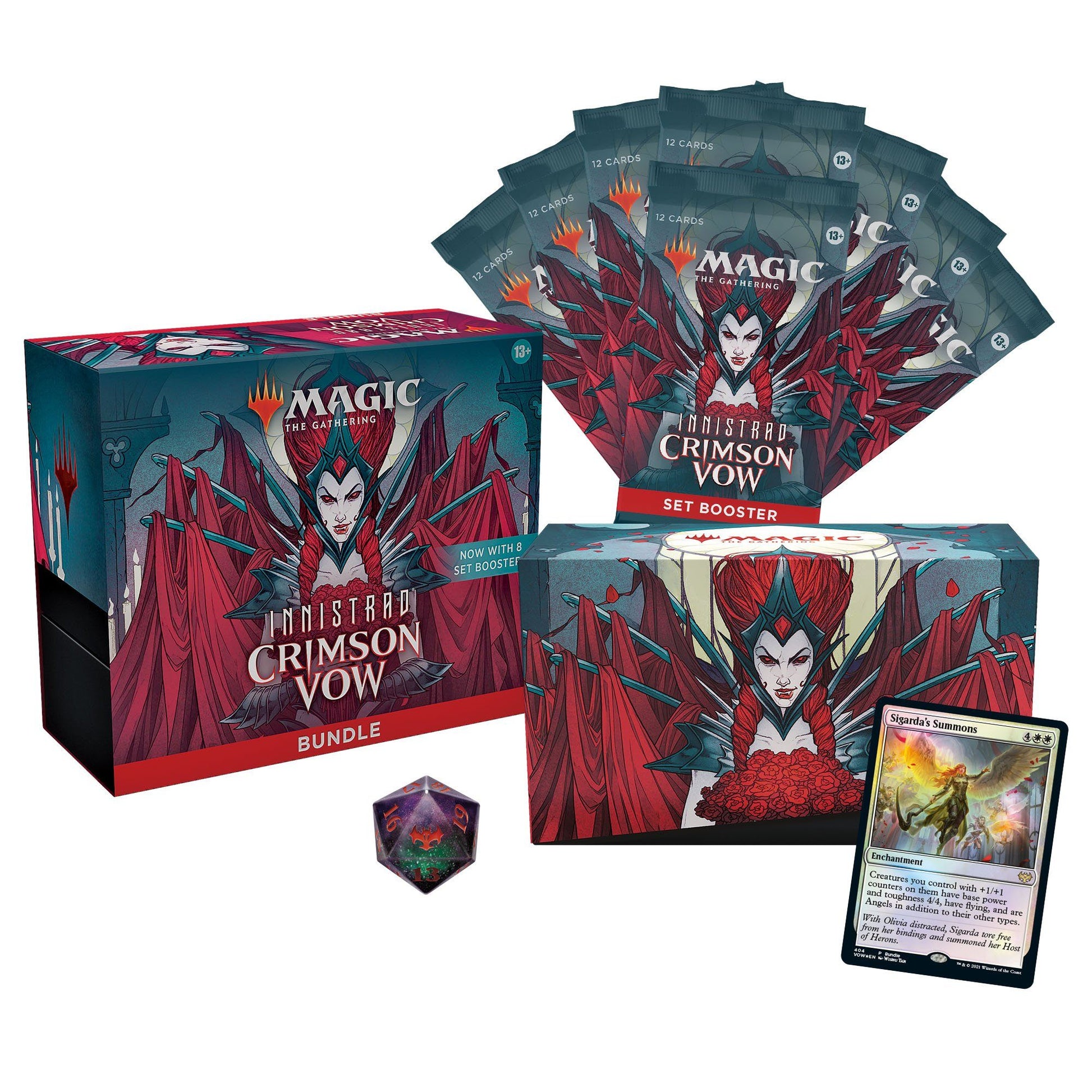 Magic the Gathering: Innistrad Crimson Vow - Bundle CCG Wizards of the Coast 