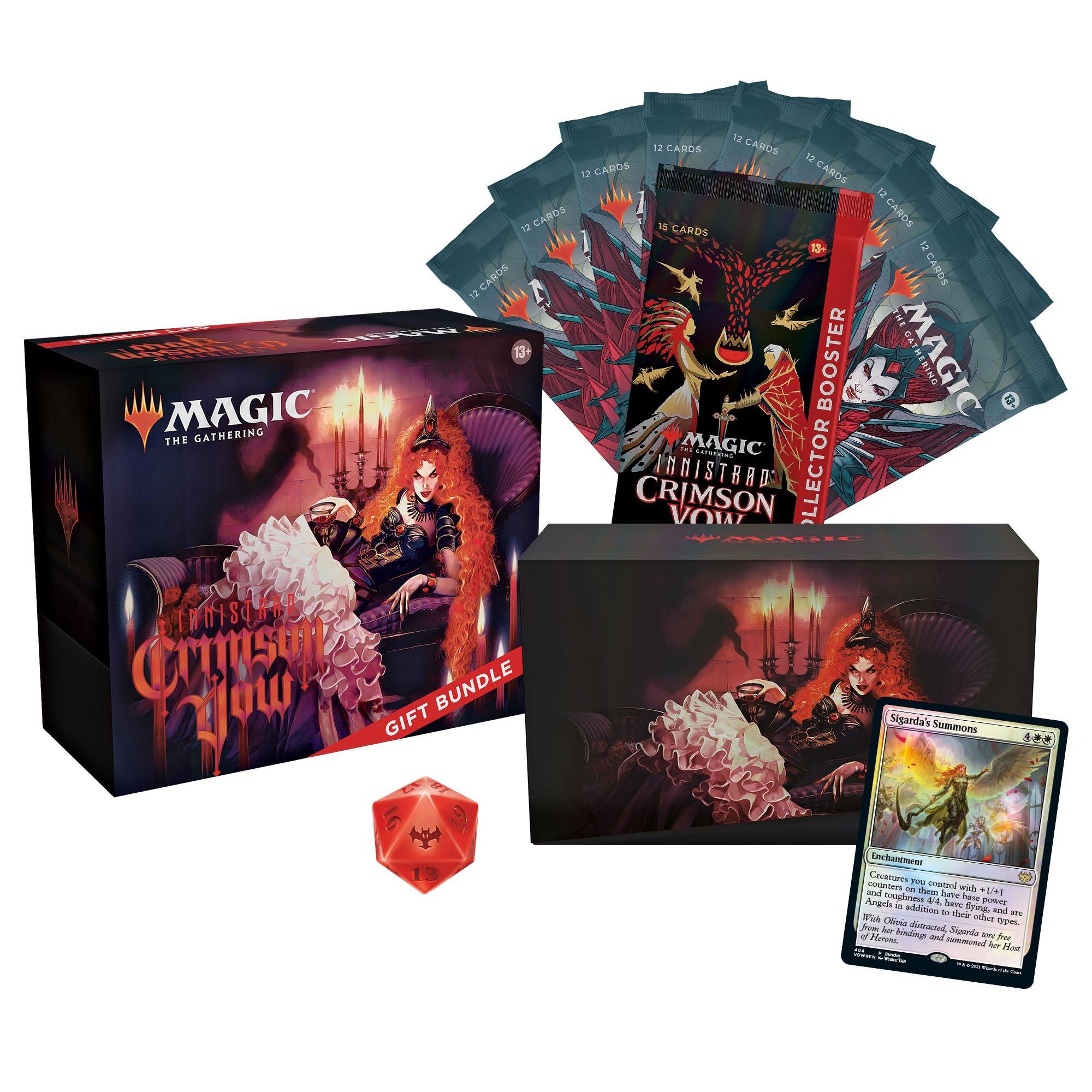 Magic the Gathering: Innistrad Crimson Vow Gift Bundle CCG Wizards of the Coast