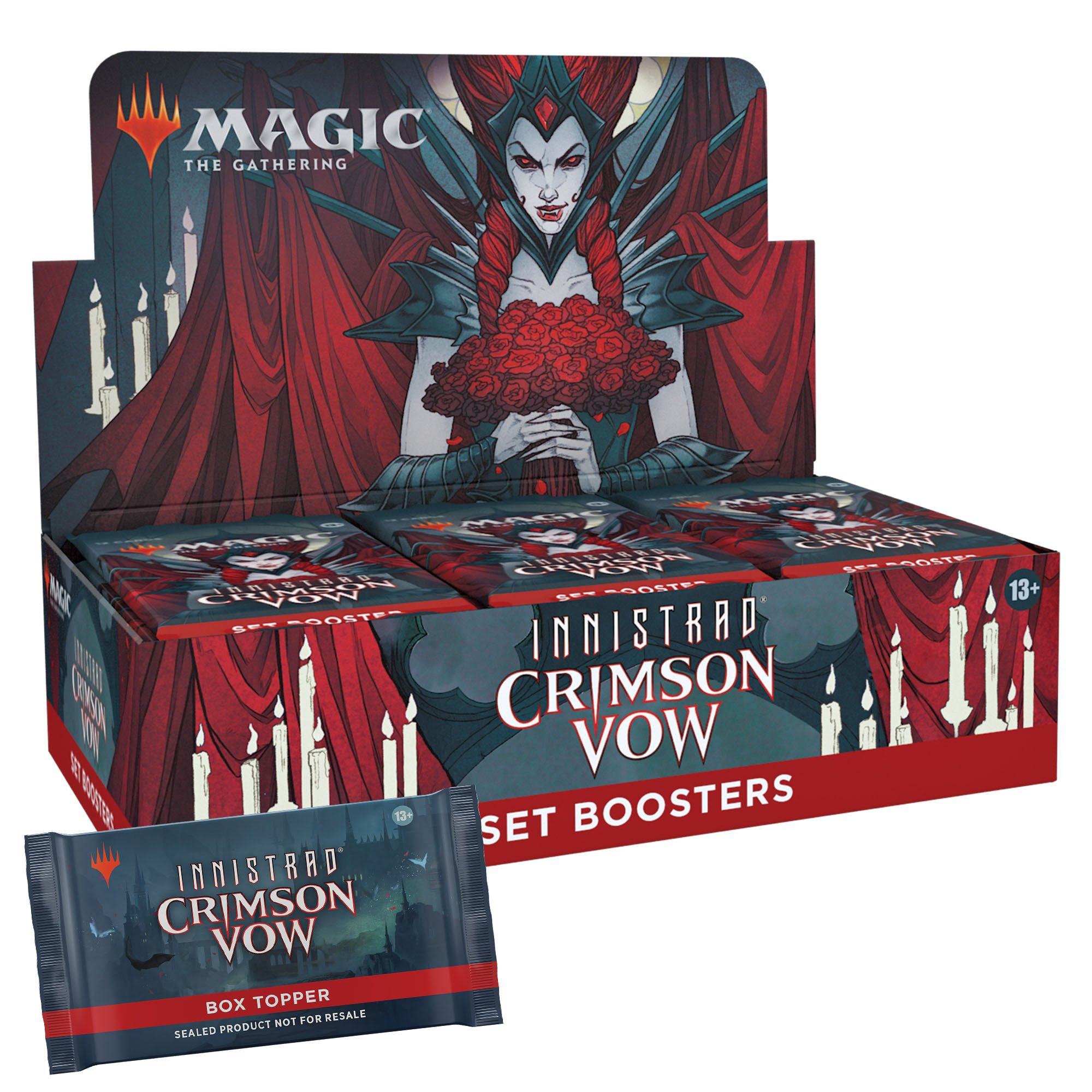Magic the Gathering: Innistrad Crimson Vow - Set Booster Box CCG Wizards of the Coast
