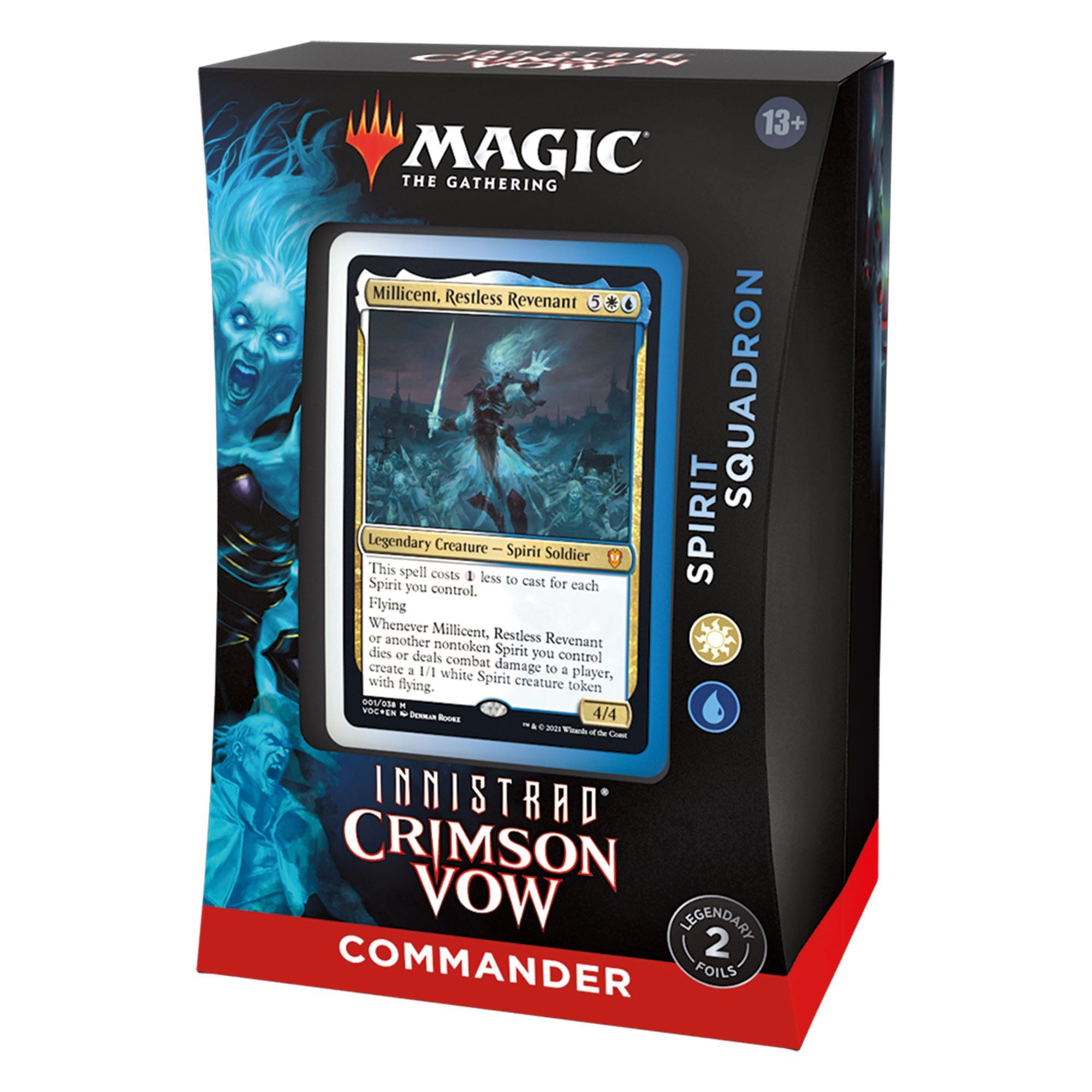 Magic the Gathering: Innistrad Crimson Vow - Spirit Squadron Commander Deck CCG Wizards of the Coast