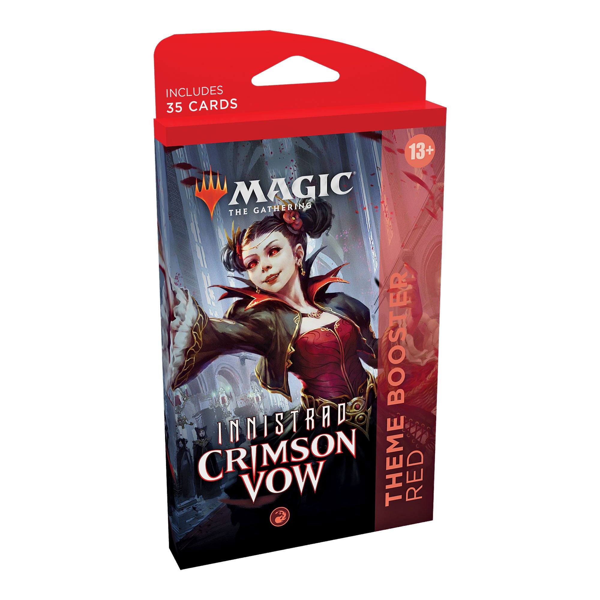 Magic the Gathering: Innistrad Crimson Vow - Theme Booster CCG Wizards of the Coast Red