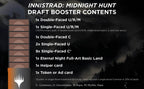 Magic the Gathering: Innistrad Midnight Hunt - Draft Booster Box CCG Wizards of the Coast