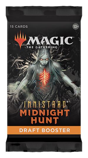 Magic The Gathering Innistrad Midnight Hunt Draft Booster CCG Wizards of the Coast