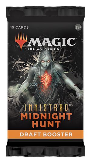 Magic The Gathering Innistrad Midnight Hunt Draft Booster CCG Wizards of the Coast 