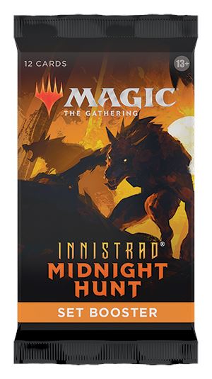 Magic the Gathering: Innistrad Midnight Hunt - Set Booster Pack CCG Wizards of the Coast 