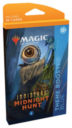 Magic the Gathering: Innistrad Midnight Hunt - Theme Booster Box CCG Wizards of the Coast Blue