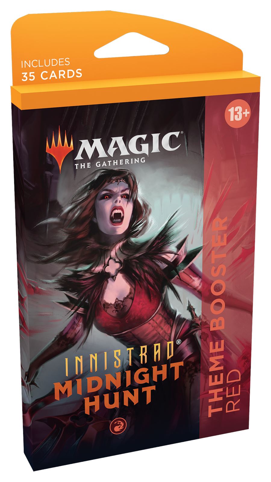 Magic the Gathering: Innistrad Midnight Hunt - Theme Booster Box CCG Wizards of the Coast Red