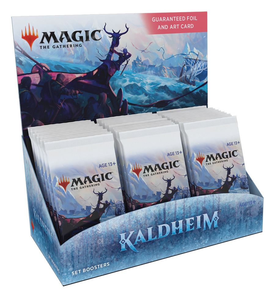 Magic the Gathering: Kaldheim Set Booster Box CCG Wizards of the Coast