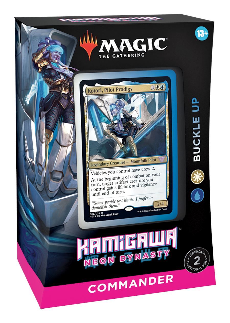 Magic the Gathering: Kamigawa Neon Dynasty - Buckle Up Commander Deck CCG Wizards of the Coast