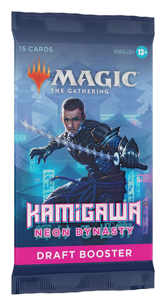 Magic the Gathering: Kamigawa Neon Dynasty - Draft Booster Pack CCG Wizards of the Coast 