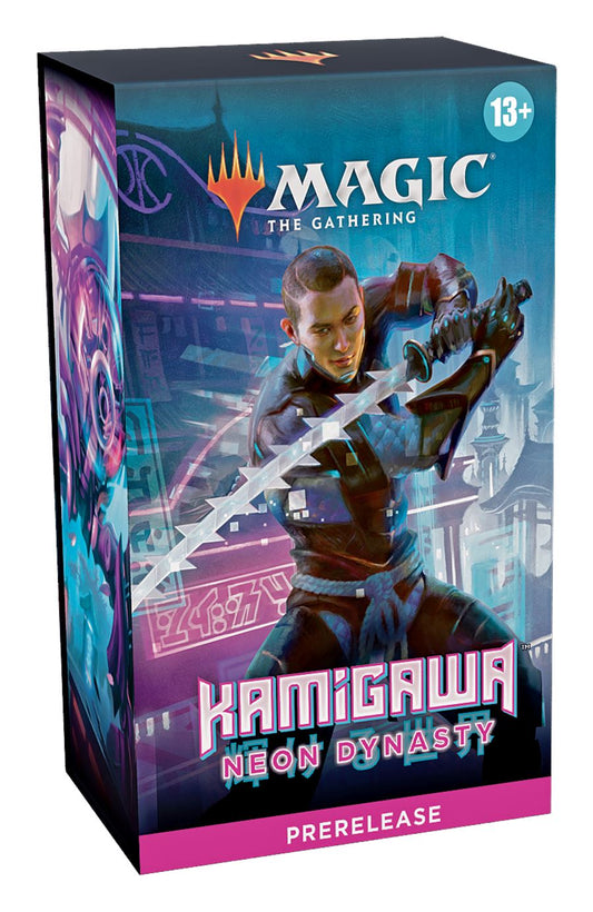 Magic the Gathering: Kamigawa Neon Dynasty Prerelease Kit CCG Wizards of the Coast 