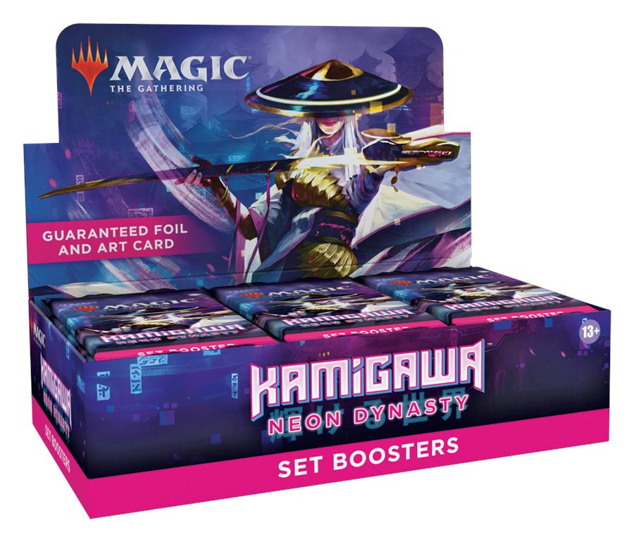 Magic the Gathering: Kamigawa Neon Dynasty - Set Booster Box CCG Wizards of the Coast