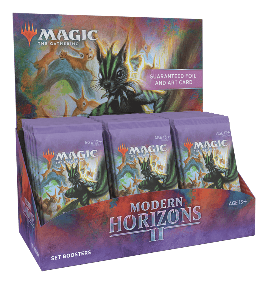 Magic the Gathering Modern Horizons 2 Set Booster Box CCG Wizards of the Coast