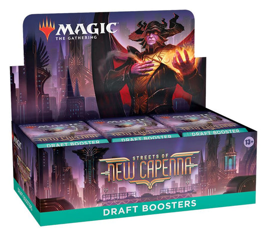 Magic the Gathering: Streets of New Capenna - Draft Booster Box CCG Wizards of the Coast 