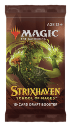 Magic The Gathering Strixhaven Draft Booster CCG Wizards of the Coast