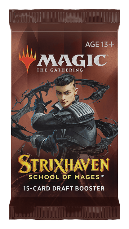 Magic The Gathering Strixhaven Draft Booster CCG Wizards of the Coast 
