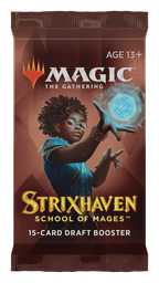Magic The Gathering Strixhaven Draft Booster CCG Wizards of the Coast