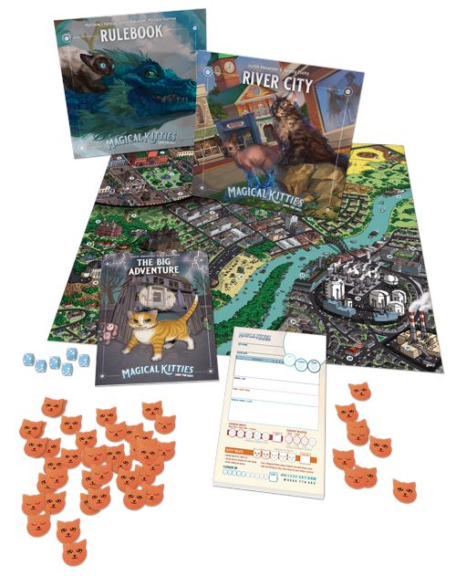 Magical Kitties Save the Day RPG Atlas Games