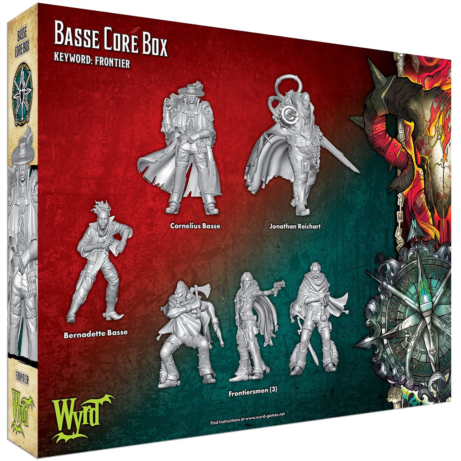 Malifaux 3e Basse Core Box Miniatures Wyrd