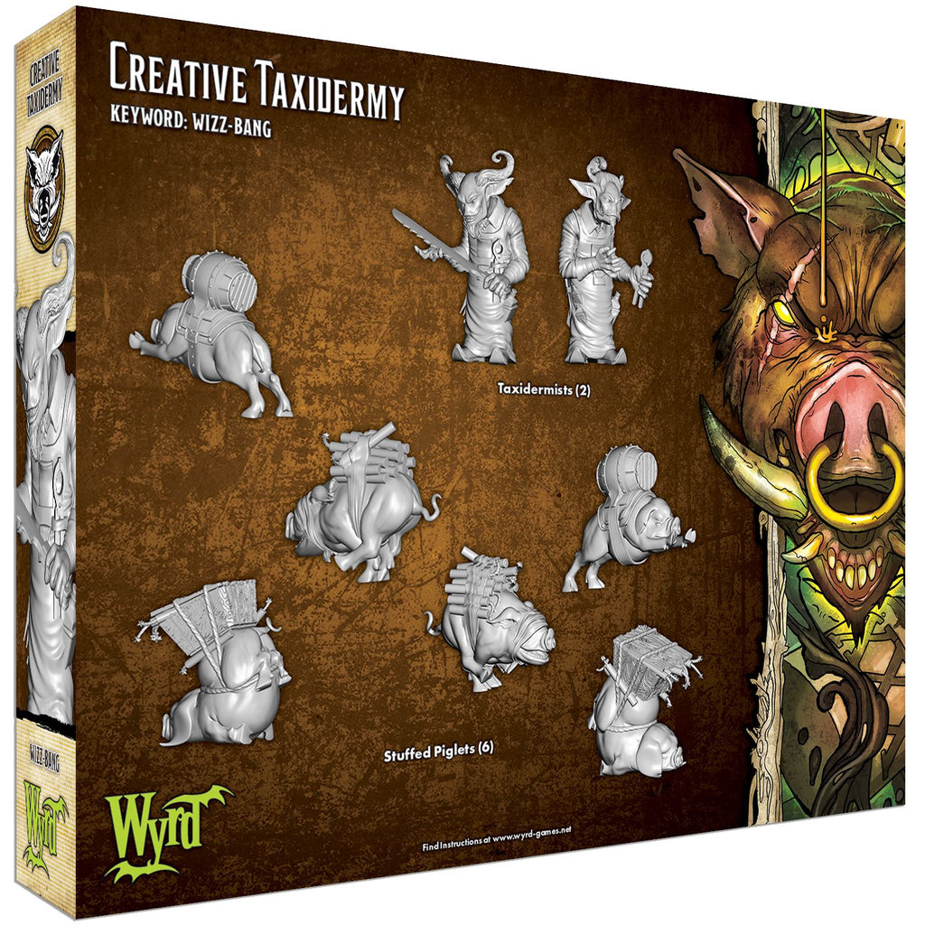 Malifaux 3e Creative Taxidermy Miniatures Wyrd