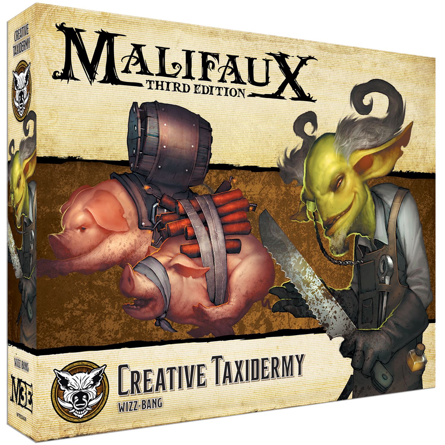 Malifaux 3e Creative Taxidermy Miniatures Wyrd