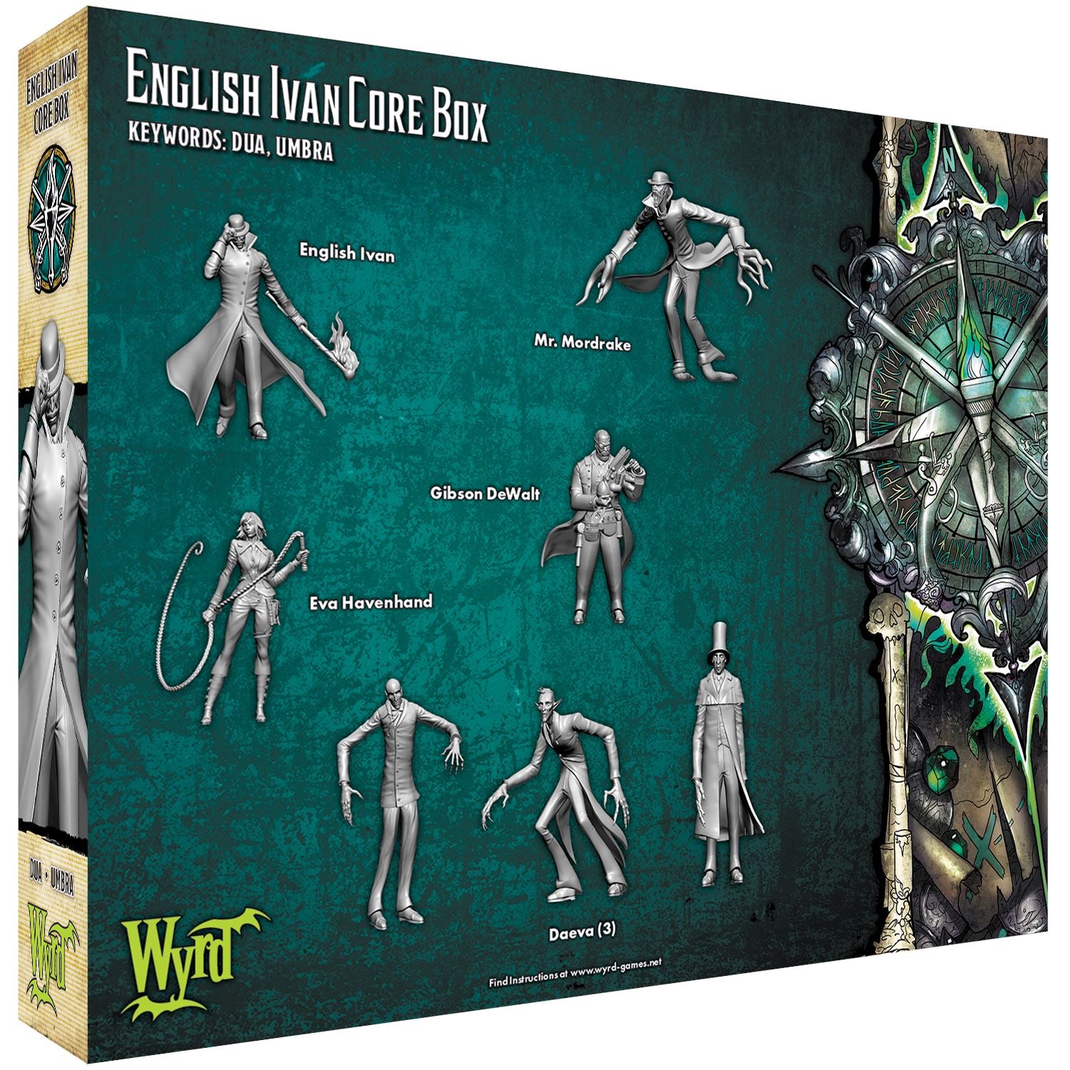 Malifaux 3e English Ivan Core Box Miniatures Wyrd