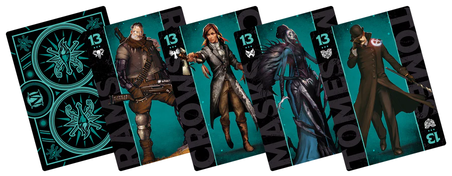 Malifaux 3e Fate Deck - Explorer's Society Theme Miniatures Wyrd