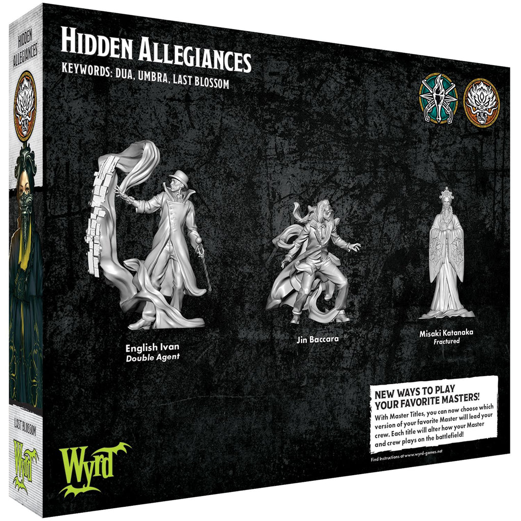 Malifaux 3e Hidden Allegiances Miniatures Wyrd