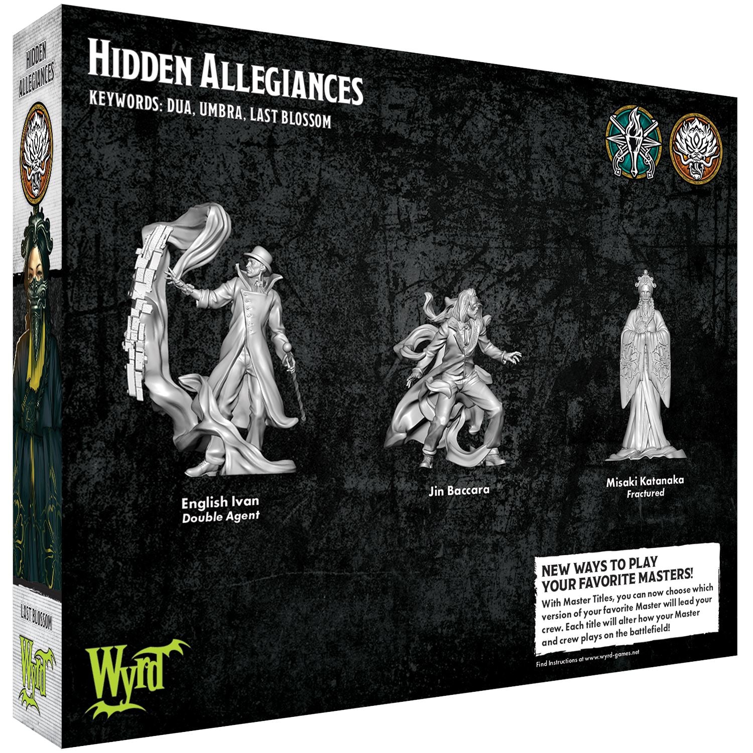Malifaux 3e Hidden Allegiances Miniatures Wyrd