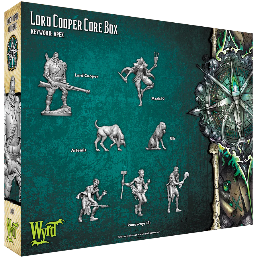 Malifaux 3e Lord Cooper Core Box Miniatures Wyrd