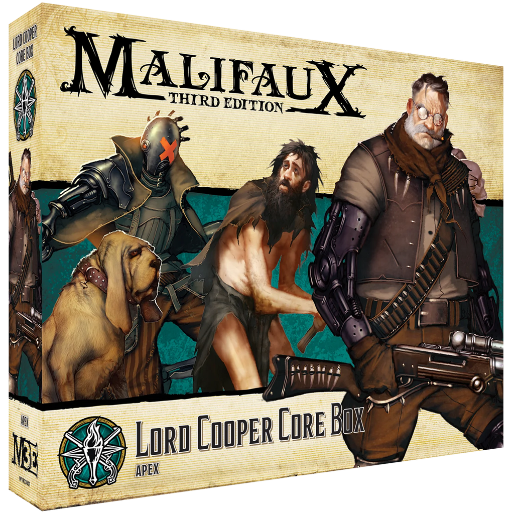 Malifaux 3e Lord Cooper Core Box Miniatures Wyrd