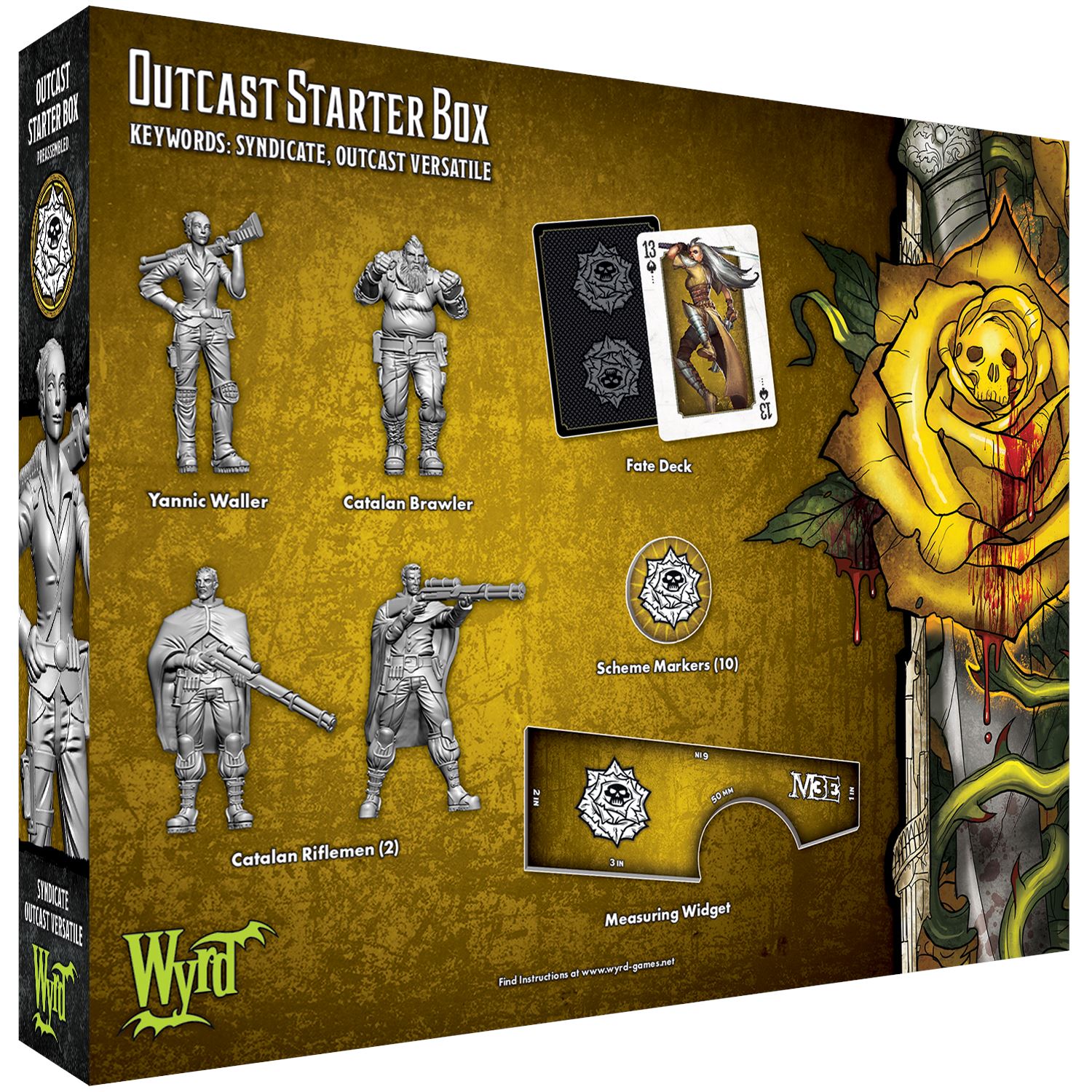 Malifaux 3e Outcast Starter Box Miniatures Wyrd