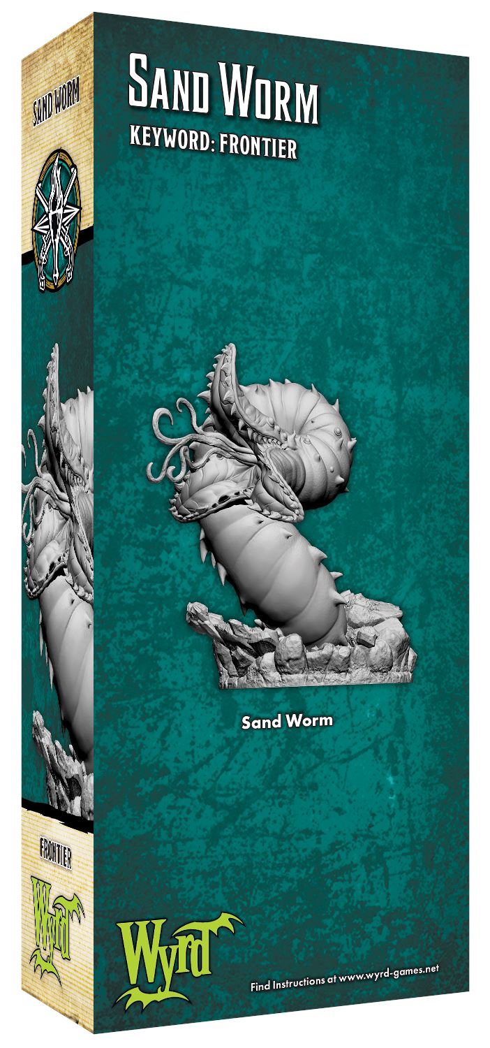 Malifaux 3e Sand Worm Miniatures Wyrd