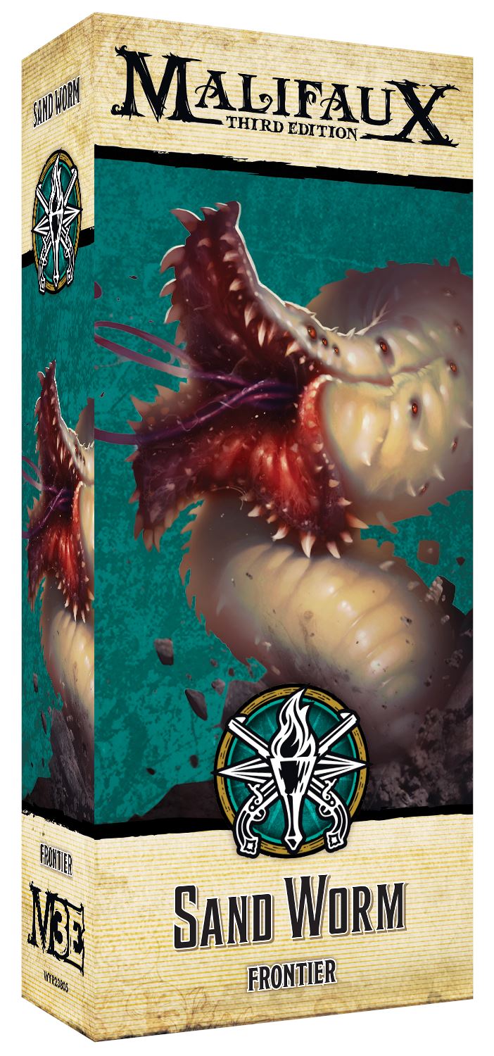 Malifaux 3e Sand Worm Miniatures Wyrd