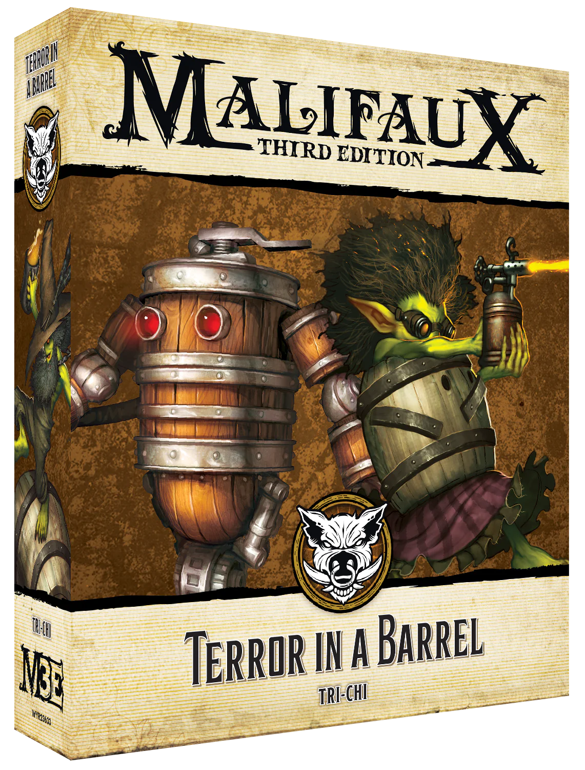 Malifaux 3e Terror in a Barrel Miniatures Wyrd