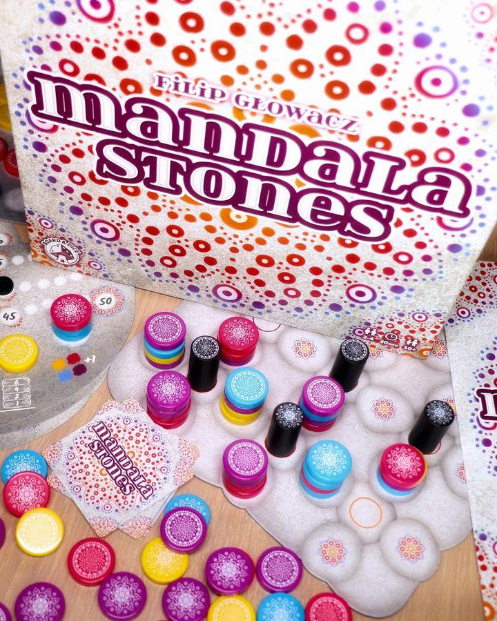 Mandala Stones Board Game Board & Dice