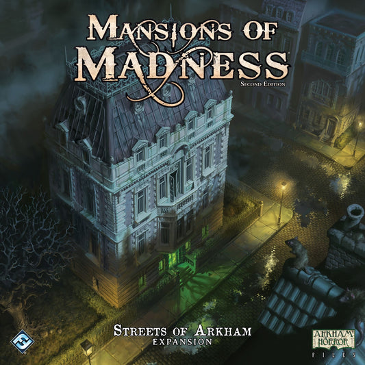 Mansions of Madness: Second Edition – Streets of Arkham Expansion Board Games FFG 