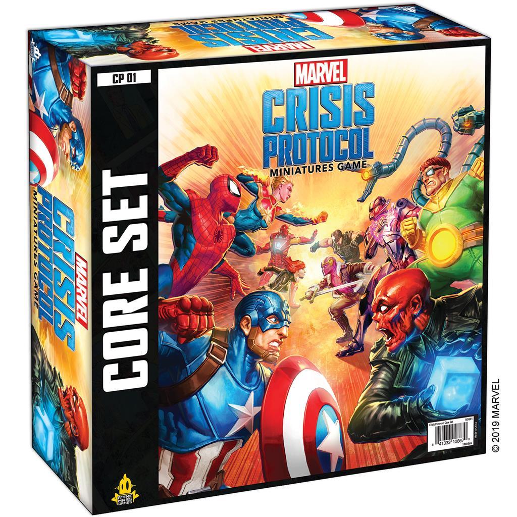 Marvel: Crisis Protocol Core Set Miniatures Atomic Mass