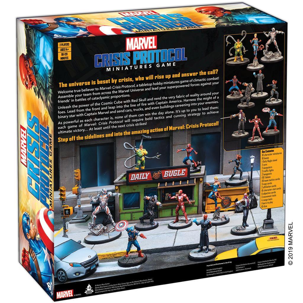 Marvel: Crisis Protocol Core Set Miniatures Atomic Mass