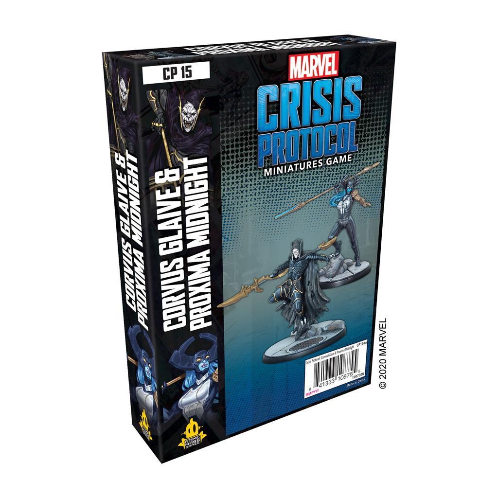 Marvel: Crisis Protocol Corvus Glaive & Proxima Midnight Miniatures Atomic Mass