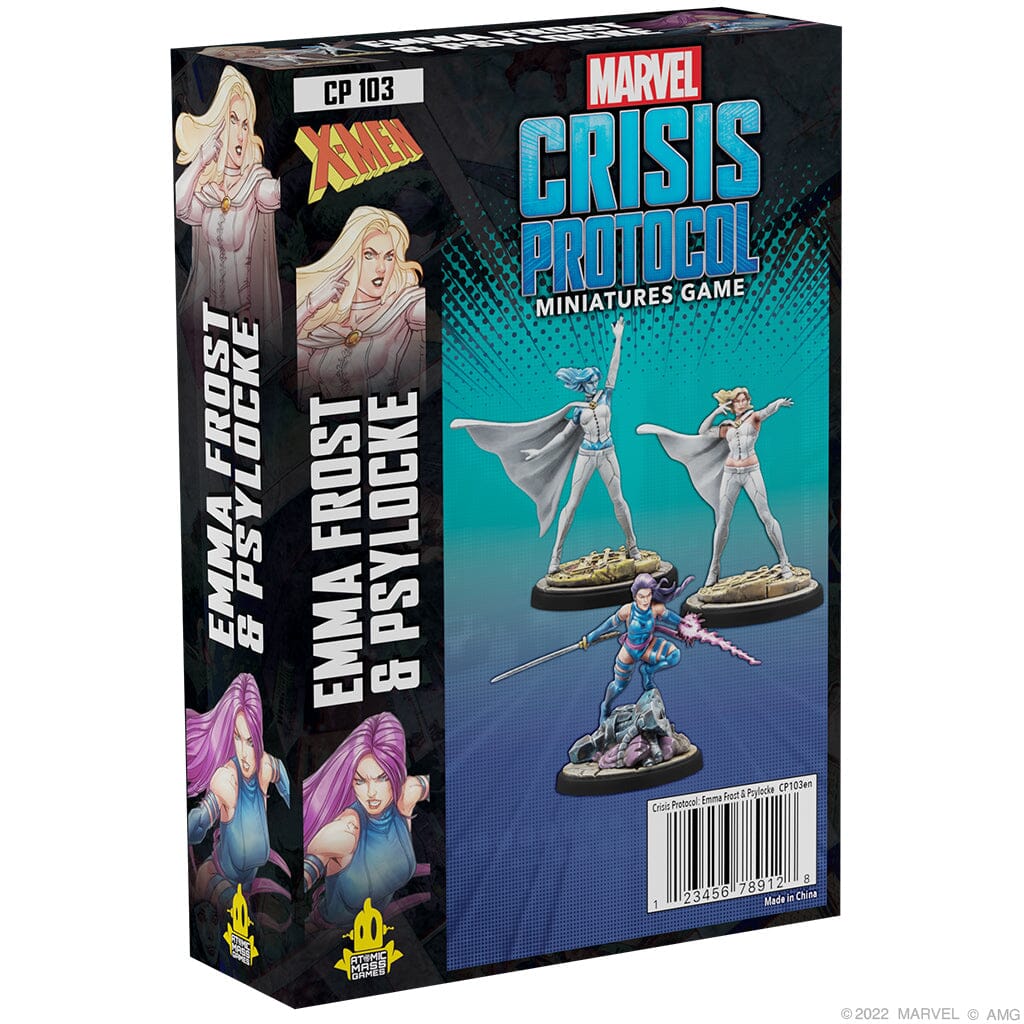 Marvel Crisis Protocol: Emma Frost & Psylocke Miniatures Atomic Mass