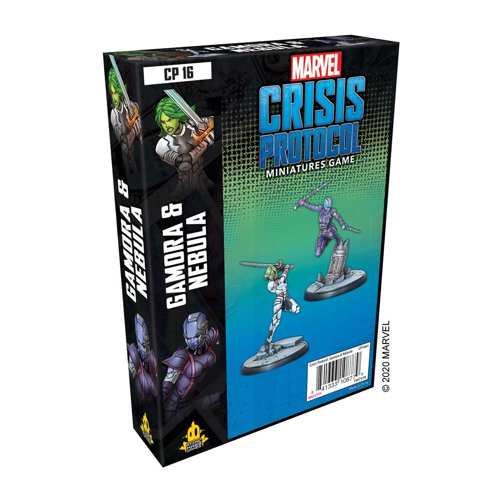 Marvel: Crisis Protocol Gamora & Nebula Miniatures Atomic Mass