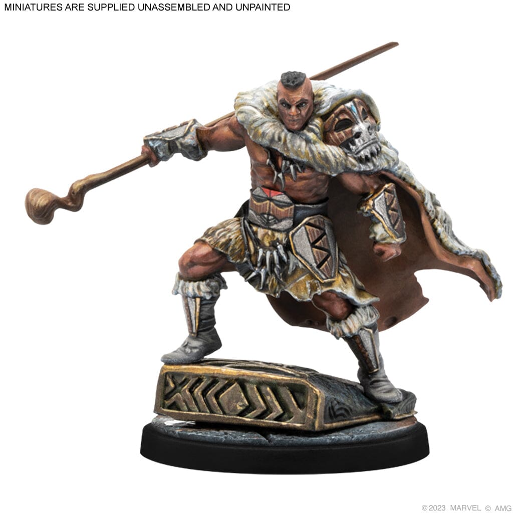 Marvel Crisis Protocol: Klaw & M'Baku Miniatures Atomic Mass