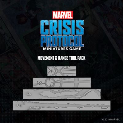 Marvel: Crisis Protocol Measurement Tools Miniatures Atomic Mass