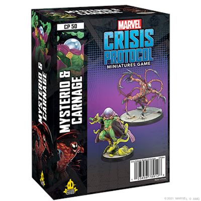 Marvel Crisis Protocol: Mysterio and Carnage Miniatures Atomic Mass