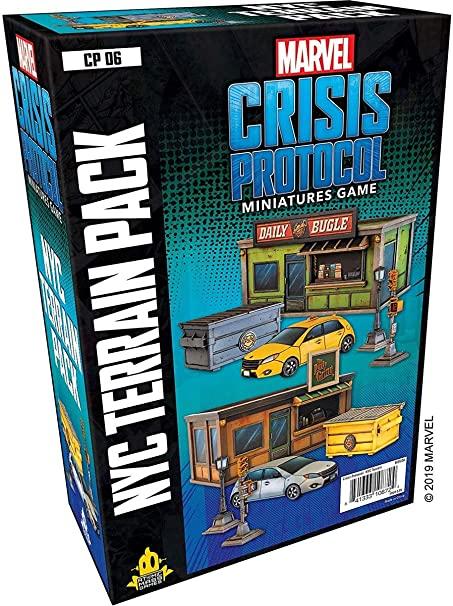 Marvel Crisis Protocol: NYC Terrain Miniatures FFG